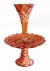 TARTAN Epergne-15 in. high. Plate-10 in. diam., Top section 4.5 in. high,base 5 in. diam. Courtesy Lynne & Ray Nagy. 