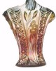 PANELED DAISY & CANE Basket