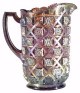 CHECKERBOARD Pitcher - Amethyst (Vintage version)