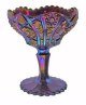 OCTAGON Compote in Purple.