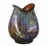 Venetian-Purple Pinched Vase