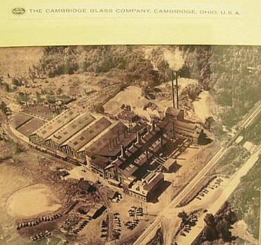 Aerial view of Cambridge Glass Co